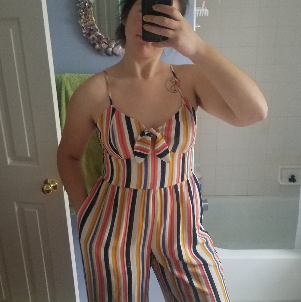 Multi Colored Romper